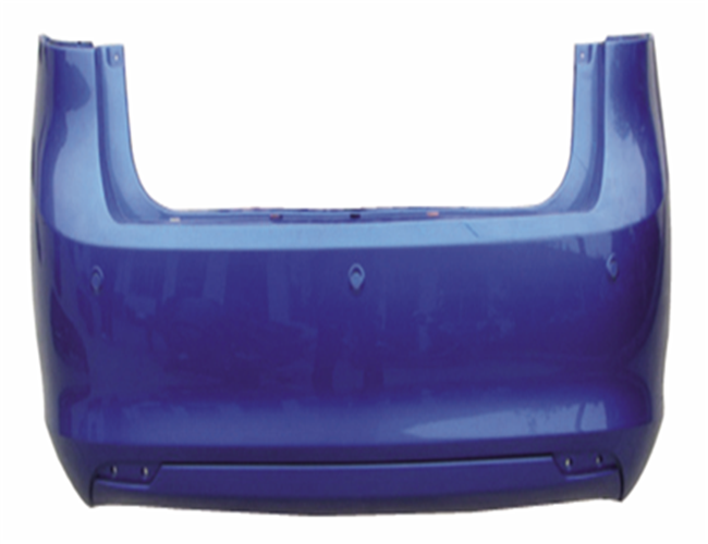 FIESTA 09 REAR BUMPER THREE COMPARTMENTED